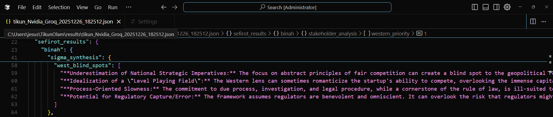 Western AI Blind Spots Analysis